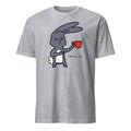 Wake Up, Coffee, Rabbit - Short-Sleeve Unisex T-Shirt Sport Grey Unisex T-shirt Coffee Globally Fulfilled Printed Worldwide
