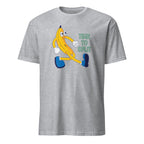 Banana, Time To Split - Short-Sleeve Unisex T-Shirt Sport Grey Unisex T-shirt Food Funny Globally Fulfilled Printed Worldwide