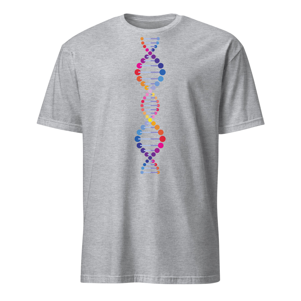DNA - Short-Sleeve Unisex T-Shirt Sport Grey Unisex T-shirt Globally Fulfilled Printed Worldwide Science