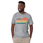 Sunset - Short-Sleeve Unisex T-Shirt Unisex T-shirt Globally Fulfilled Printed Worldwide Summer