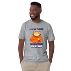 I'll Be There, I'm Lying, Introvert - Short-Sleeve Unisex T-Shirt Unisex T-shirt Funny Globally Fulfilled Printed Worldwide