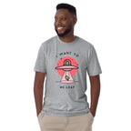 I Want To Be-Leaf, UFO - Short-Sleeve Unisex T-Shirt Unisex T-shirt Globally Fulfilled Printed Worldwide Sci Fi