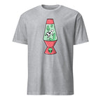 Alien Cow Lava Lamp - Short-Sleeve Unisex T-Shirt Sport Grey Unisex T-shirt Animal Globally Fulfilled Printed Worldwide Retro Sci Fi