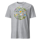 Stay Natural - Short-Sleeve Unisex T-Shirt Sport Grey Unisex T-shirt Globally Fulfilled nature plants Printed Worldwide