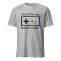 Personalised - Family Game Night - Short-Sleeve Unisex T-Shirt Sport Grey Personalised T-shirt Customise Games Globally Fulfilled Personalise