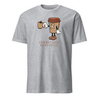 Even My Coffee Needs Coffee - Short-Sleeve Unisex T-Shirt Sport Grey Unisex T-shirt Coffee Globally Fulfilled