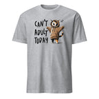 Can't Adult Today, Cat - Short-Sleeve Unisex T-Shirt Sport Grey Unisex T-shirt animal Globally Fulfilled
