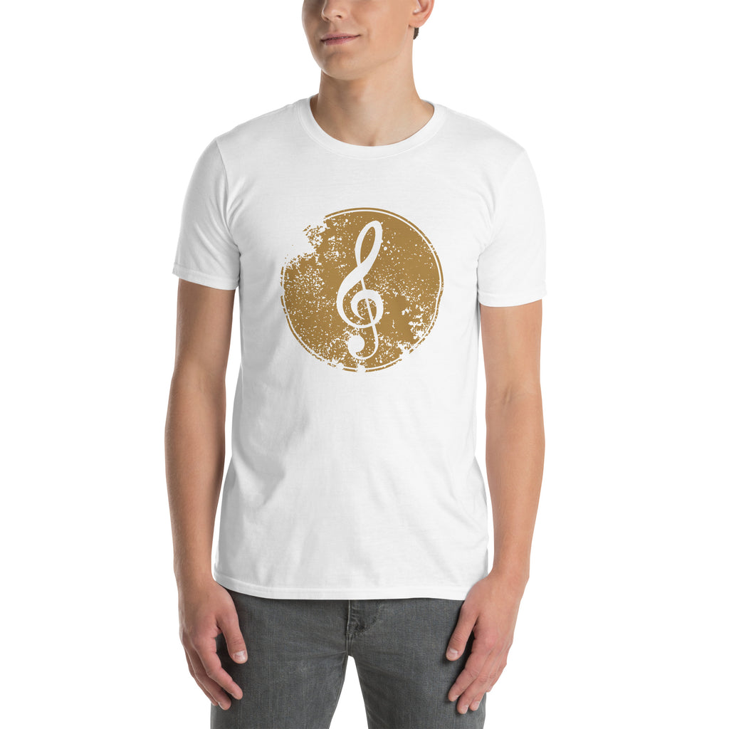 Treble Clef - Short-Sleeve Unisex T-Shirt Music