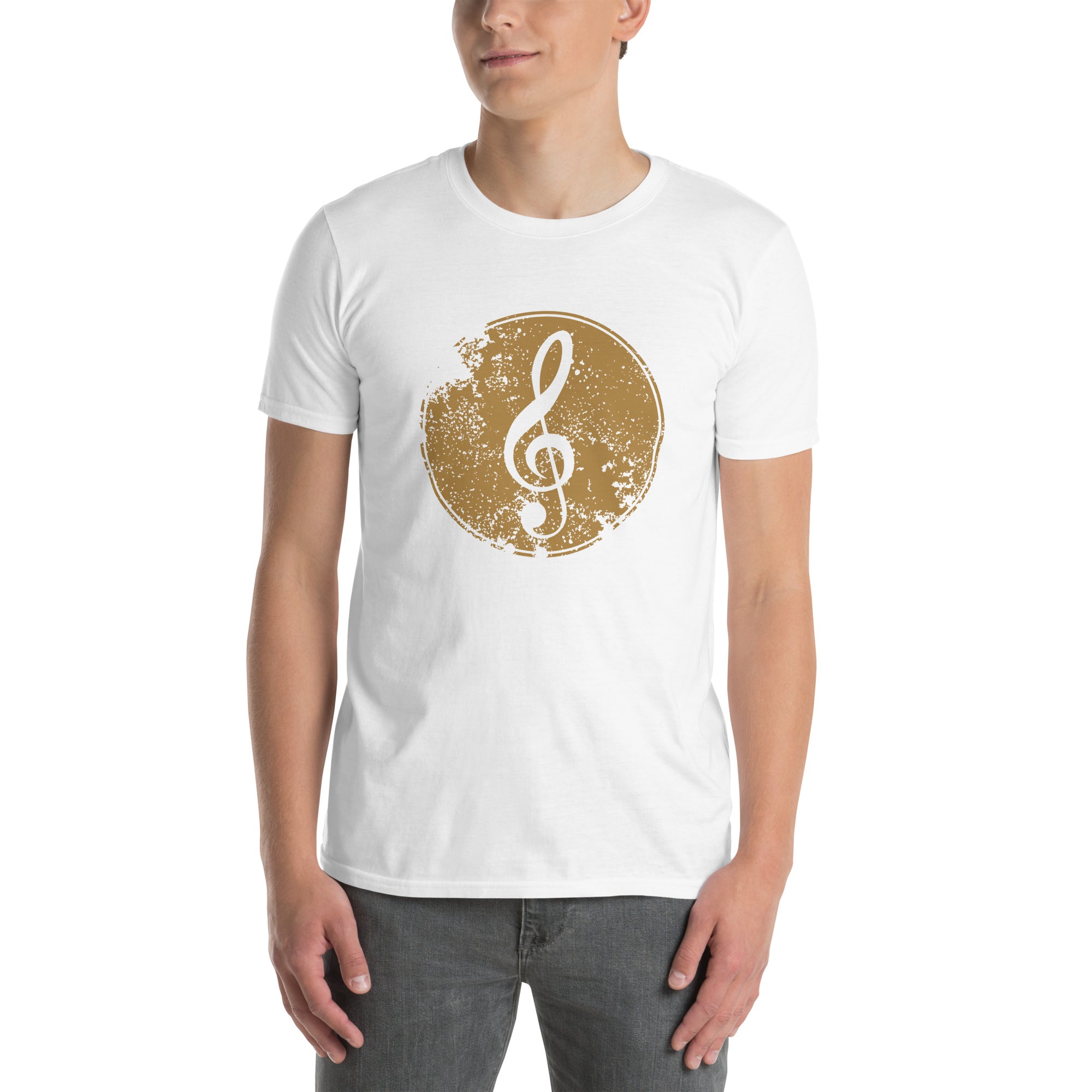 Treble Clef - Short-Sleeve Unisex T-Shirt Music