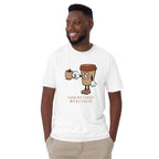 Even My Coffee Needs Coffee - Short-Sleeve Unisex T-Shirt Unisex T-shirt Coffee Globally Fulfilled Printed Worldwide