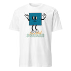 I'm A Total Square, Maths Pun - Short-Sleeve Unisex T-Shirt White Unisex T-shirt Globally Fulfilled Maths Printed Worldwide
