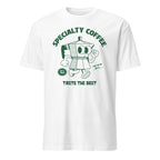 Specialty Coffee - Short-Sleeve Unisex T-Shirt White Unisex T-shirt Coffee Globally Fulfilled Printed Worldwide