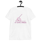 A-Cute Angle - Short-Sleeve Unisex T-Shirt Unisex T-shirt Globally Fulfilled Maths Printed Worldwide