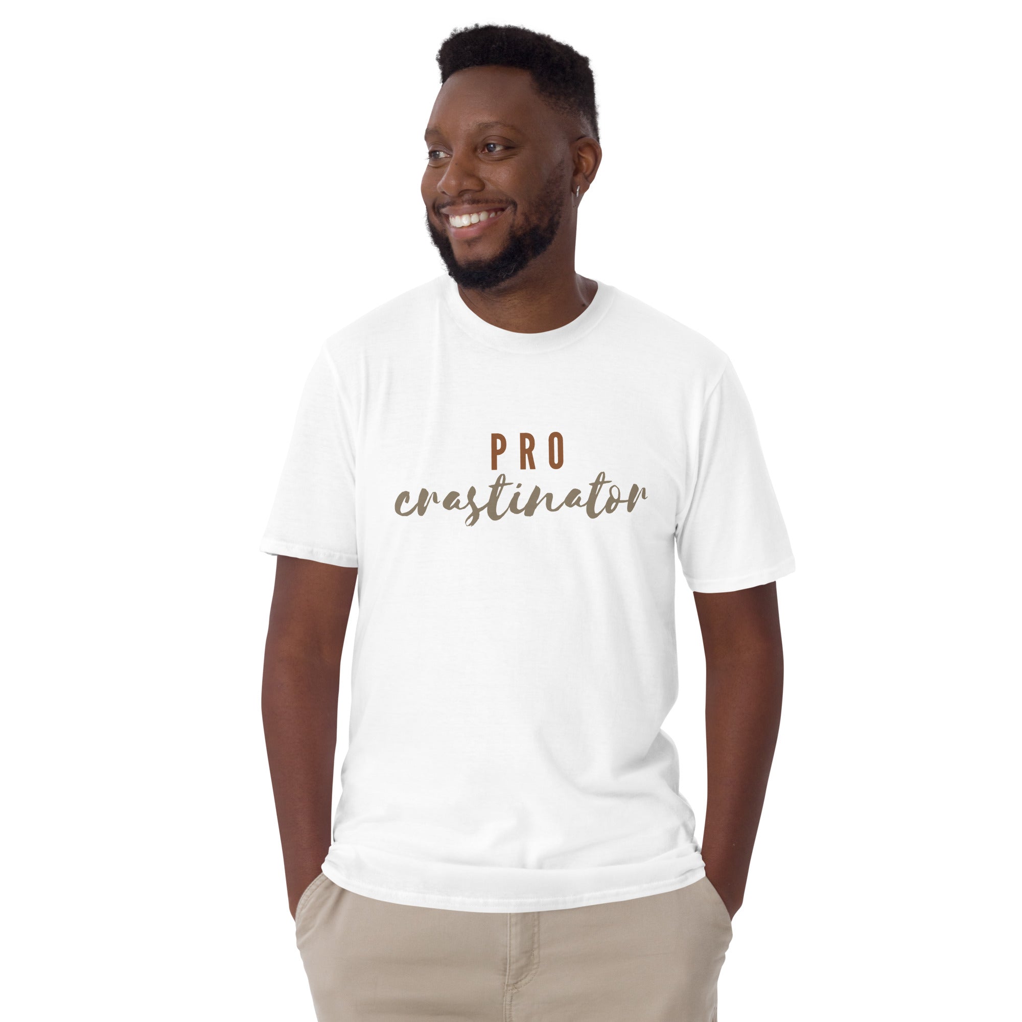 Procrastinator - Short-Sleeve Unisex T-Shirt Unisex T-shirt Globally Fulfilled Printed Worldwide