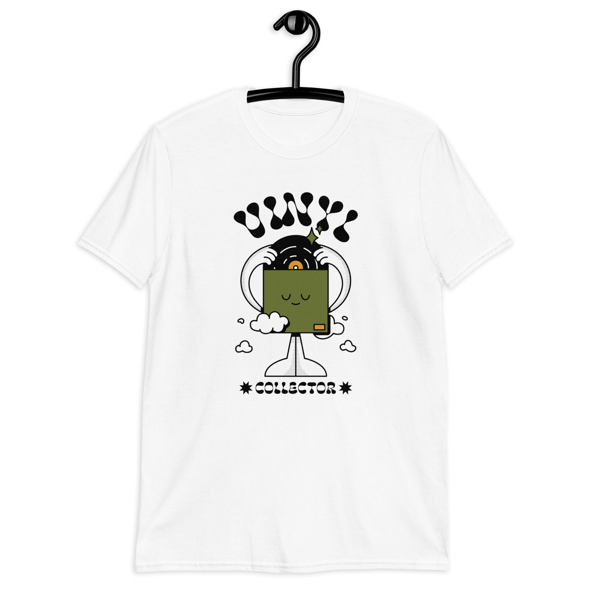 Vinyl Collector - Short-Sleeve Unisex T-Shirt Unisex T-shirt Globally Fulfilled Music Printed Worldwide