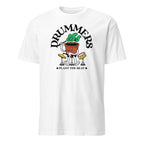 Drummers Plant The Beat - Short-Sleeve Unisex T-Shirt White Unisex T-shirt Globally Fulfilled Music Plants Printed Worldwide