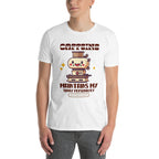 Caffeine Maintains My Sunny Personality - Short-Sleeve Unisex T-Shirt Unisex T-shirt Coffee Globally Fulfilled Printed Worldwide