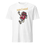 Yes I Can - Short-Sleeve Unisex T-Shirt White Unisex T-shirt Food Globally Fulfilled Printed Worldwide Retro