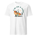 Hot Dog, I'm On A Roll - Short-Sleeve Unisex T-Shirt White Unisex T-shirt food funny Globally Fulfilled Printed Worldwide retro
