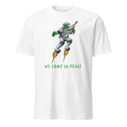 Alien, We Come In Peace - Short-Sleeve Unisex T-Shirt White Unisex T-shirt funny Globally Fulfilled Printed Worldwide sci fi