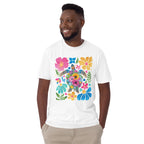 Boho Floral Turtle - Short-Sleeve Unisex T-Shirt Unisex T-shirt animal Globally Fulfilled