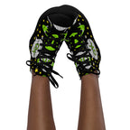 Alien OK - Women’s high top canvas shoes Womens High Top Shoes Printed Offshore Sci Fi