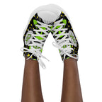 Alien OK - Women’s high top canvas shoes Womens High Top Shoes Printed Offshore Sci Fi