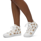 Cute Mushrooms - Women’s high top canvas shoes Womens High Top Shoes Printed Offshore