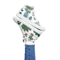 Plant Lover - Women’s high top canvas shoes 12 Womens High Top Shoes Printed Offshore