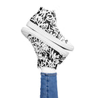 Graffiti - Women’s high top canvas shoes Womens High Top Shoes