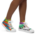 Comic Book 2 - Women’s high top canvas shoes Womens High Top Shoes Printed Offshore