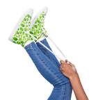 Cute Limes - Women’s high top canvas shoes Womens High Top Shoes food Printed Offshore
