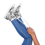 Graffiti - Women’s high top canvas shoes Womens High Top Shoes