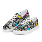 Trippy - Women’s lace-up canvas shoes Womens Lace Up Canvas Shoes Printed Offshore