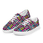 Allsorts - Women’s lace-up canvas shoes Womens Lace Up Canvas Shoes Printed Offshore