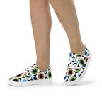 Eye See - Women’s lace-up canvas shoes Womens Lace Up Canvas Shoes Printed Offshore