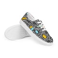 Trippy - Women’s lace-up canvas shoes 12 Womens Lace Up Canvas Shoes Printed Offshore