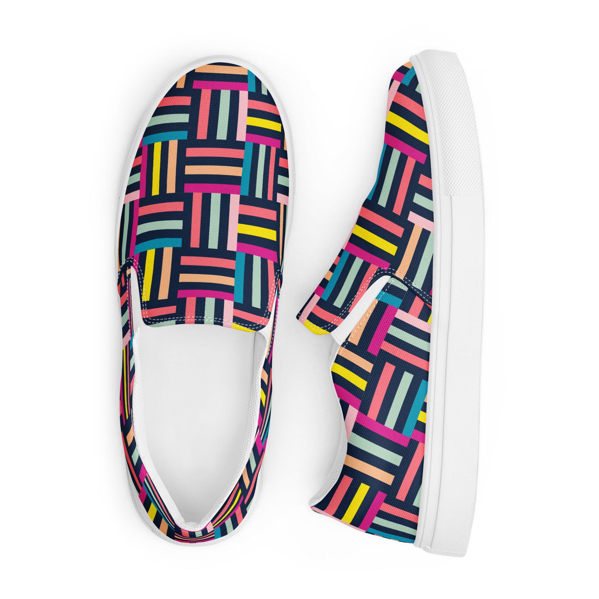 Allsorts - Women’s slip-on canvas shoes Womens Slip On Shoes Printed Offshore