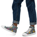 Trippy - Men’s high top canvas shoes 13 Mens High Top Shoes Outside Australia Printed Offshore