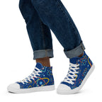 Atoms - Men’s high top canvas shoes 13 Mens High Top Shoes Outside Australia Printed Offshore