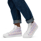 DNA - Men’s high top canvas shoes Mens High Top Shoes Outside Australia Printed Offshore
