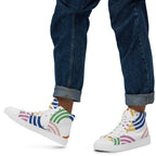 Arcs - Men’s high top canvas shoes Mens High Top Shoes Outside Australia Printed Offshore