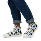 Eye See - Men’s high top canvas shoes Mens High Top Shoes Printed Offshore