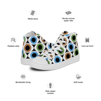 Eye See - Men’s high top canvas shoes Mens High Top Shoes Printed Offshore