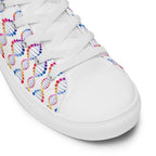 DNA - Men’s high top canvas shoes Mens High Top Shoes Outside Australia Printed Offshore