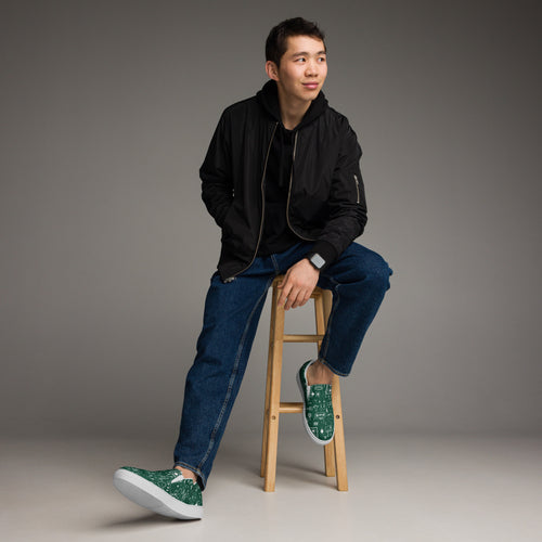 All The Music - Men’s slip-on canvas shoes 13 Mens Slip On Shoes music Printed Offshore