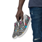Trippy - Men’s slip-on canvas shoes Mens Slip On Shoes Printed Offshore