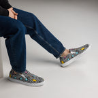 Trippy - Men’s slip-on canvas shoes Mens Slip On Shoes Printed Offshore
