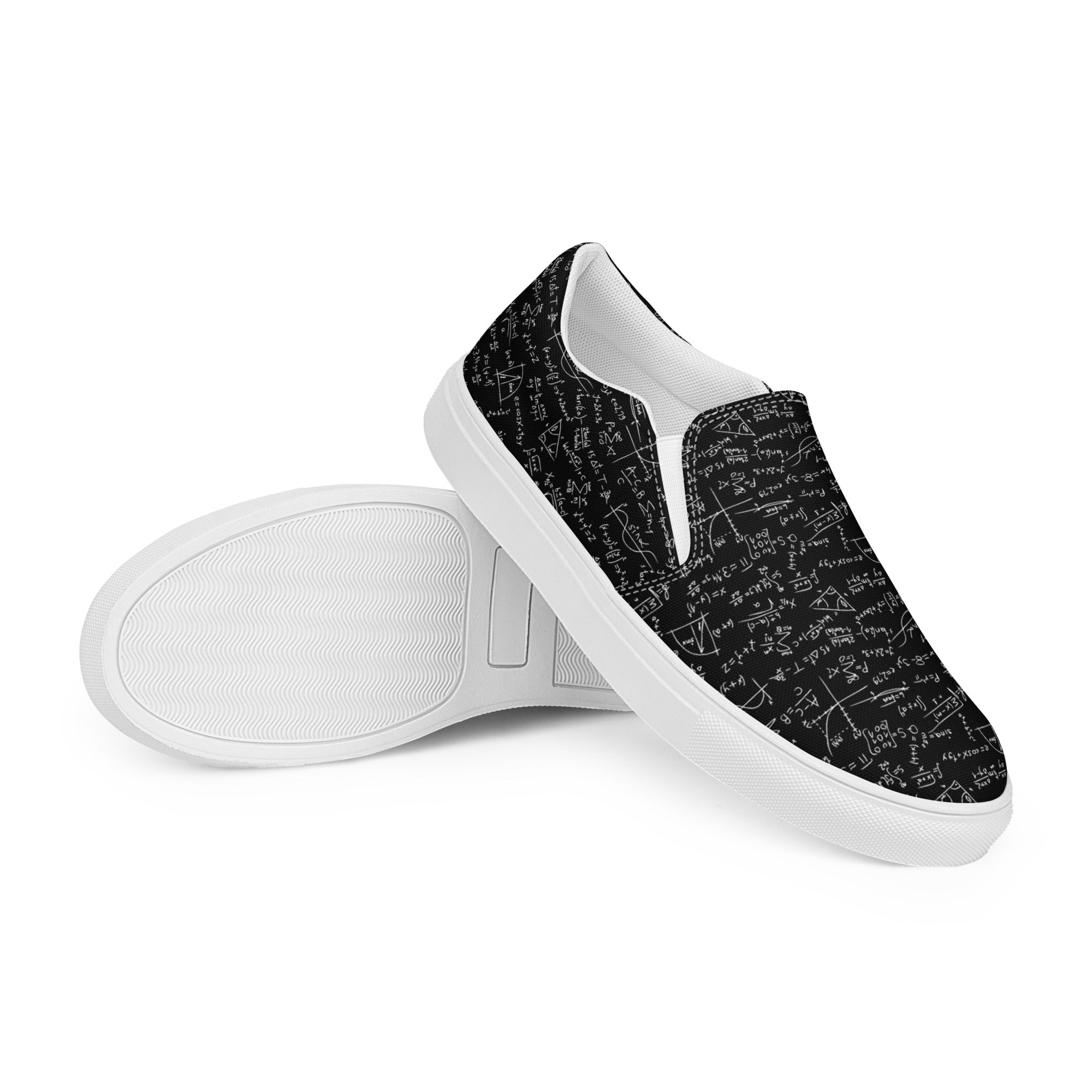 Equations - Men’s slip-on canvas shoes Mens Slip On Shoes Printed Offshore