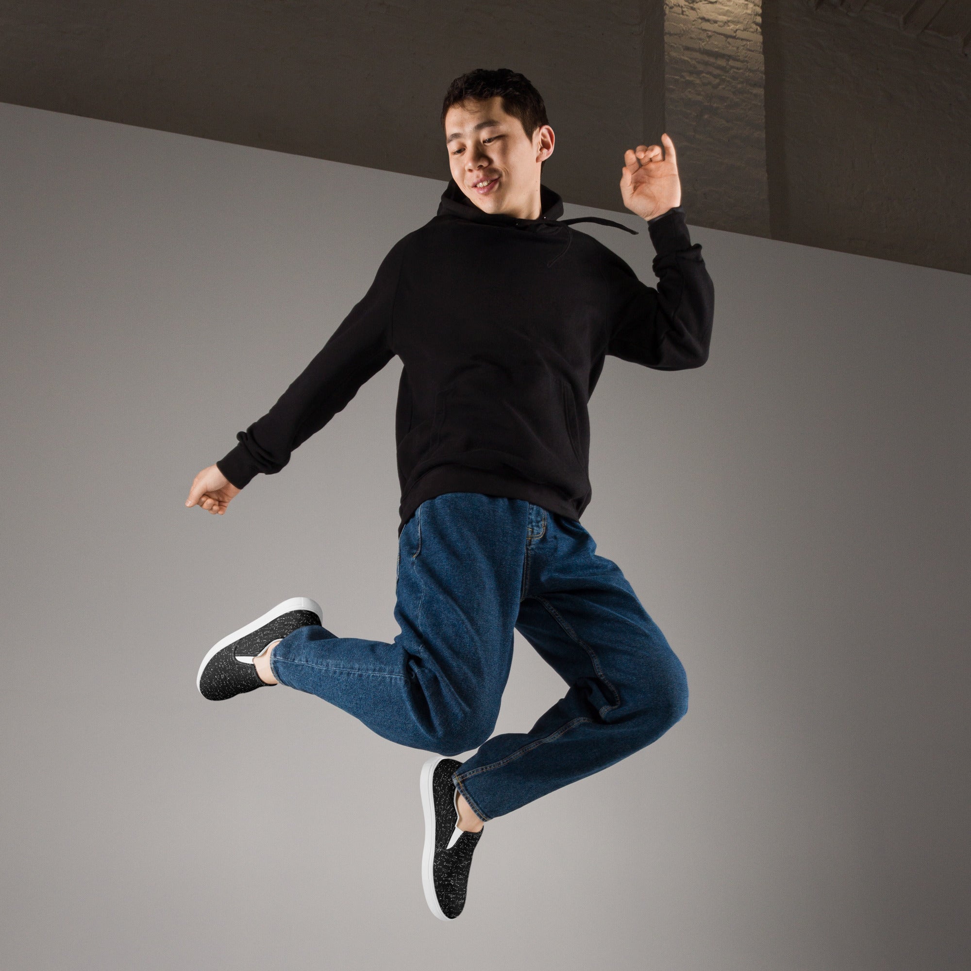 Equations - Men’s slip-on canvas shoes Mens Slip On Shoes Printed Offshore